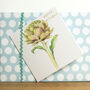 Gold Foiled Artichoke Birthday Card, thumbnail 3 of 4