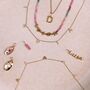 Solid 9k Gold Personalised Name Pendant, thumbnail 4 of 5