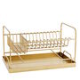 Brass Coated Dish Drainer, thumbnail 1 of 1