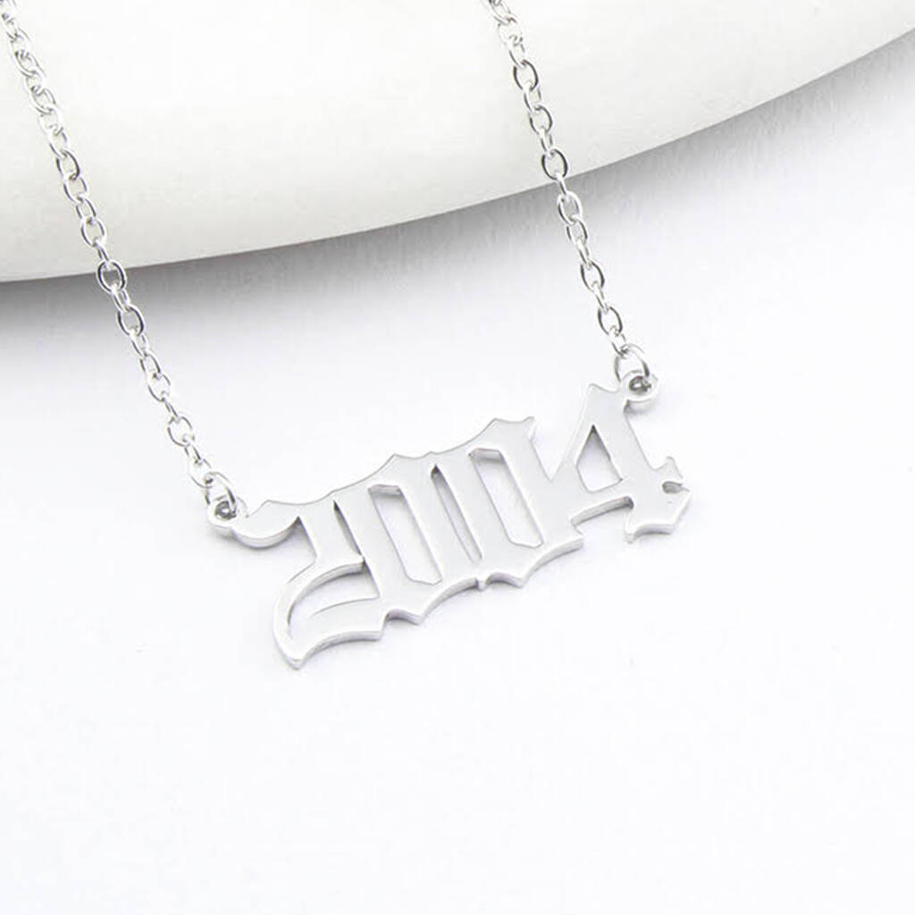 2004 18th Birthday Date Necklace By Charlie Boots