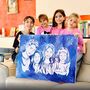 Personalised Portrait From Photo | Paint Your Own | Diy Kit | 80 X 60cm, thumbnail 1 of 6