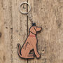 Vizsla Key Ring Personalisation Available, thumbnail 1 of 4