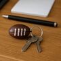 Rugby Ball Keyring, thumbnail 2 of 5