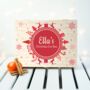 Personalised Christmas Eve Box With Snowflake Wreath, thumbnail 3 of 12