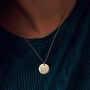 Personalised Molten Texture Disc Necklace, thumbnail 5 of 9