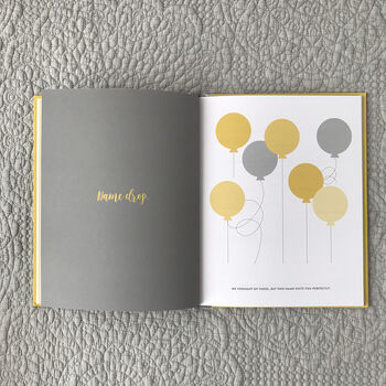 Limited Edition Baby Journal And Record Book, 6 of 12