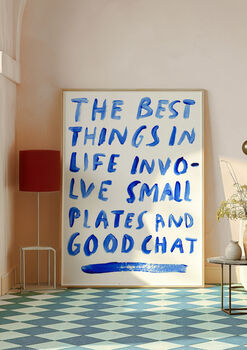 Best Things In Life Involve Small Plates And Good Chat, 3 of 3