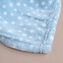 Personalised Blue Blanket And Comforter Set For Baby, thumbnail 4 of 6