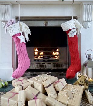 Personalised Handmade Merino Christmas Stocking, 6 of 9