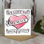 Personalised Hand Drawn Mother's Day Or Birthday Card, thumbnail 3 of 11