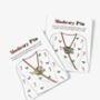 Christmas Modesty Pin Gift, Secret Santa, Stocking Filler, thumbnail 3 of 9