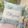 Peter Rabbit© Name And Date Cushion, thumbnail 8 of 8