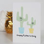 Father's Day Cactus Card, thumbnail 1 of 4