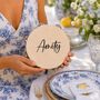 Personalised Tambourine Name Sticker For Weddings, thumbnail 1 of 12