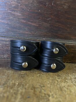 Slim Leather Napkin Rings, 2 of 7