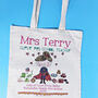 Personalised Nursery Teacher Bag, thumbnail 10 of 12