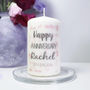 Personalised 'Anniversary' Candle, thumbnail 6 of 9