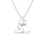 Sterling Silver Cat Necklace In A Gift Tin, thumbnail 2 of 11