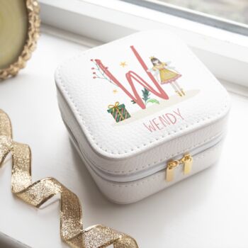 Personalised Sugar Plum Fairy Christmas Jewellery Box, 2 of 3