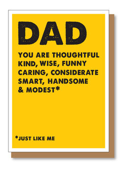 Funny Happy Father's Day Card, 3 of 4