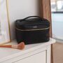 Personalised Vanity Makeup Case, Initial Cosmetic Bag, thumbnail 2 of 7