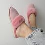 Pink Luxury Sheepskin Mule Slippers, thumbnail 2 of 12