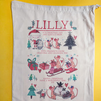 Personalised Christmas Story Sack, 8 of 9