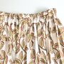 Linen Printed Midi Skirt, Painting Print Skirt, thumbnail 6 of 6