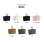 Personalised Oversized Tote Bag. Custom Text, thumbnail 3 of 9