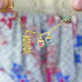 Mama Charm Bracelet With Children's Birthstones, thumbnail 3 of 9