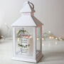 Personalised In Loving Memory White Lantern, thumbnail 3 of 4