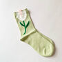 Pick Your Favourite Tulip Flower Socks In A Box, thumbnail 3 of 11