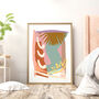 Tropical Leaf Abstract Tropicus Art Print, thumbnail 1 of 7