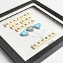 Welcome To The World Baby Boy Personalised Gift Frame, thumbnail 5 of 8