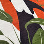 Abstract Woman Themed With Green Leaves Cushion Cover, thumbnail 6 of 7
