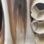 Handmade Ceramic Vase Artisan Glaze And Sculptural Detail, thumbnail 4 of 5
