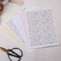 Diy Make Your Own Greeting Card Making Kit With Meadow Flowers, thumbnail 9 of 9