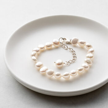 Personalised Girl's Pearl Bracelet, 3 of 4