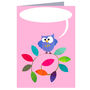 Personalised Owl Branch Card, thumbnail 3 of 5