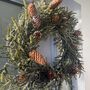 Christmas Frosted Woodland Wreath, thumbnail 3 of 6