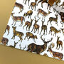 Deer And Stag Wrapping Paper Set, thumbnail 4 of 9