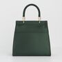 Robin Love Embroidered Green Satin Tote, thumbnail 4 of 7