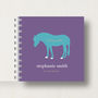 Personalised Kid's Pony Small Notebook, thumbnail 6 of 9