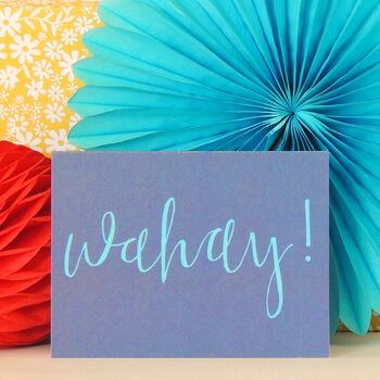 Mini Wahay! Congratulations Card, 4 of 5