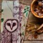 The Forest At Twilight Tea Towel In Sage Green, thumbnail 1 of 4