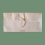 Reusable Organic Cotton Eco Envelope Tall, thumbnail 2 of 5