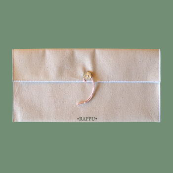 Reusable Organic Cotton Eco Envelope Tall, 2 of 5