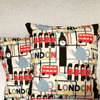 London Cushion Cover, 2 of 2