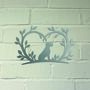 Dog Branch Heart Steel Garden Sculpture, thumbnail 3 of 3