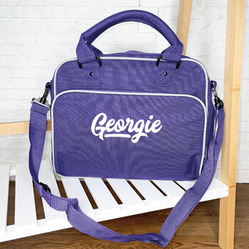 Personalised Dance Bag With Varisty Style Name, 2 of 4